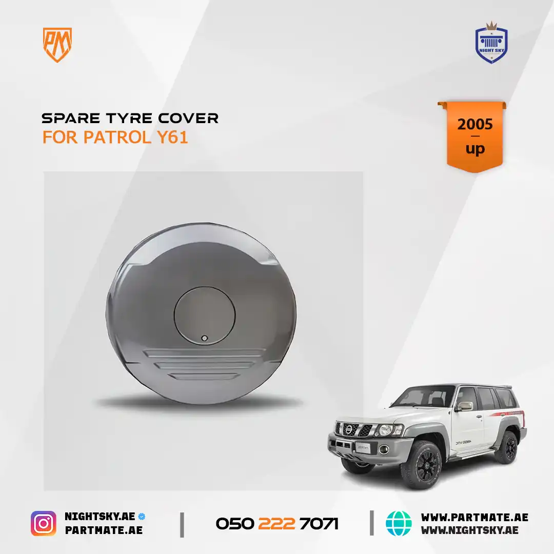 Nissan Patrol Safari Spare Tyre Cover (2005–2019)