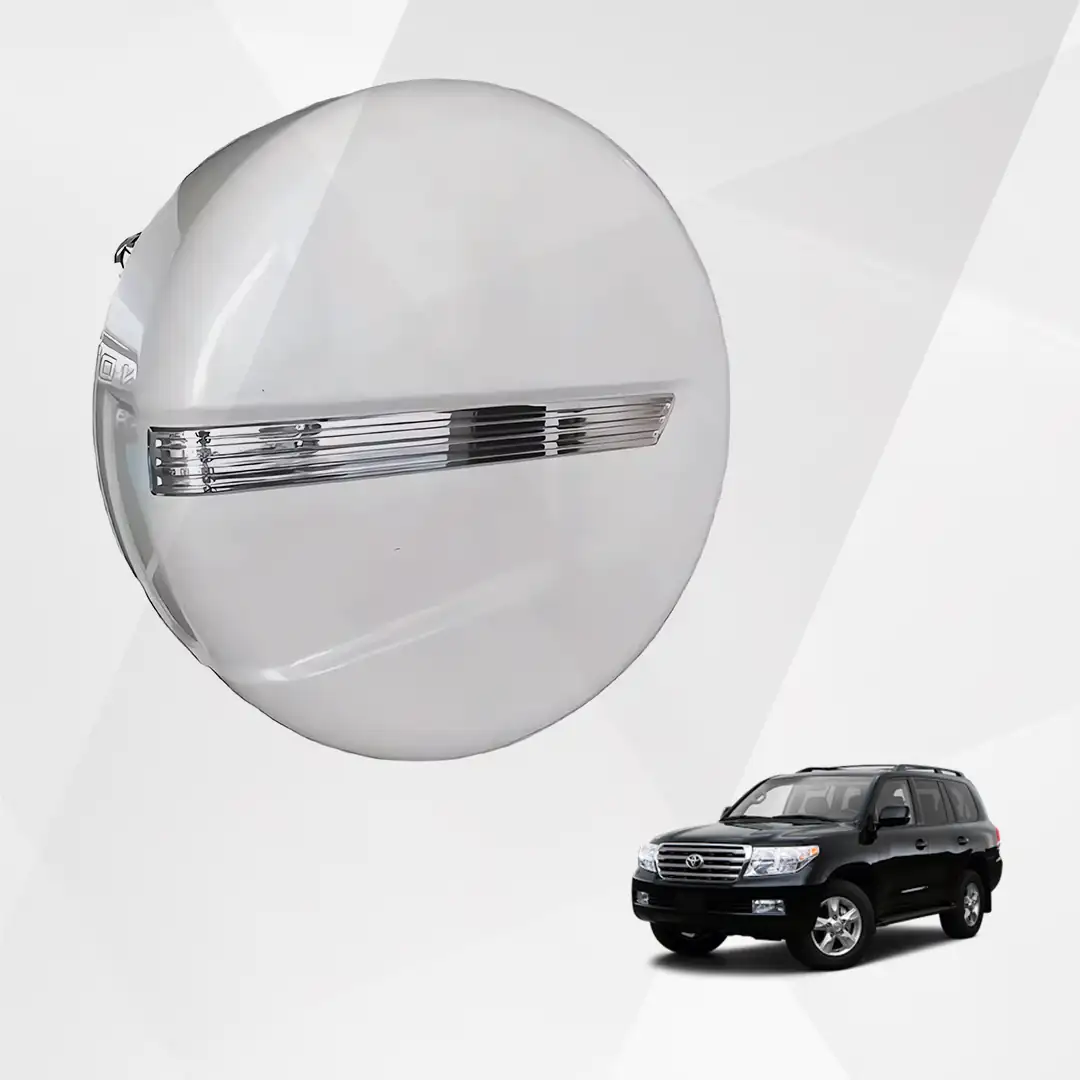 Toyota Land Cruiser LC200 Spare Wheel Cover ABS Stainless Steel 2008-2021