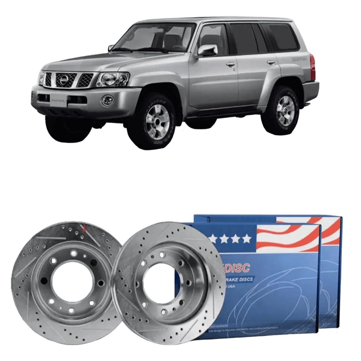 Nissan Patrol Y61 2 Door VTC Brake Disc