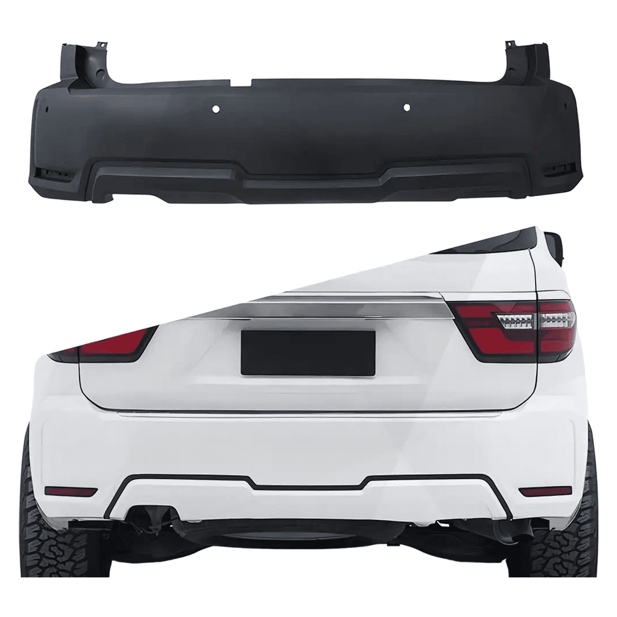 Nissan Patrol Y62 Rear Bumper 2020-2024