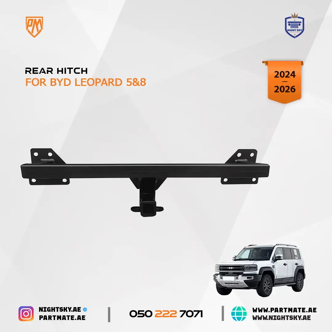 BYD Leopard 5 & 8 Rear Bumper Tow Bar Trailer Hitch