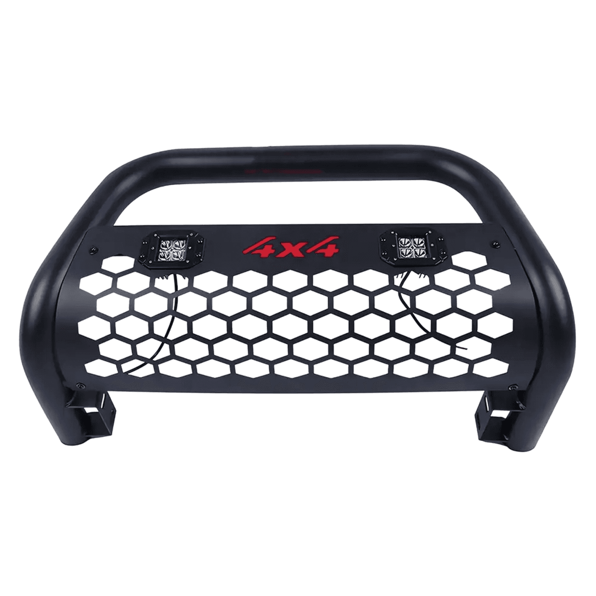 Toyota Hilux Revo Black Steel Grille Guard Bull Bar 2016-Up