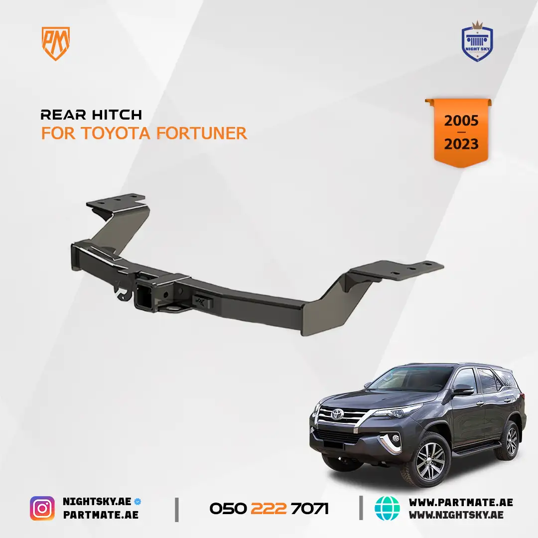 Toyota Fortuner Trailer Tow Hitch Receiver 2015-2020