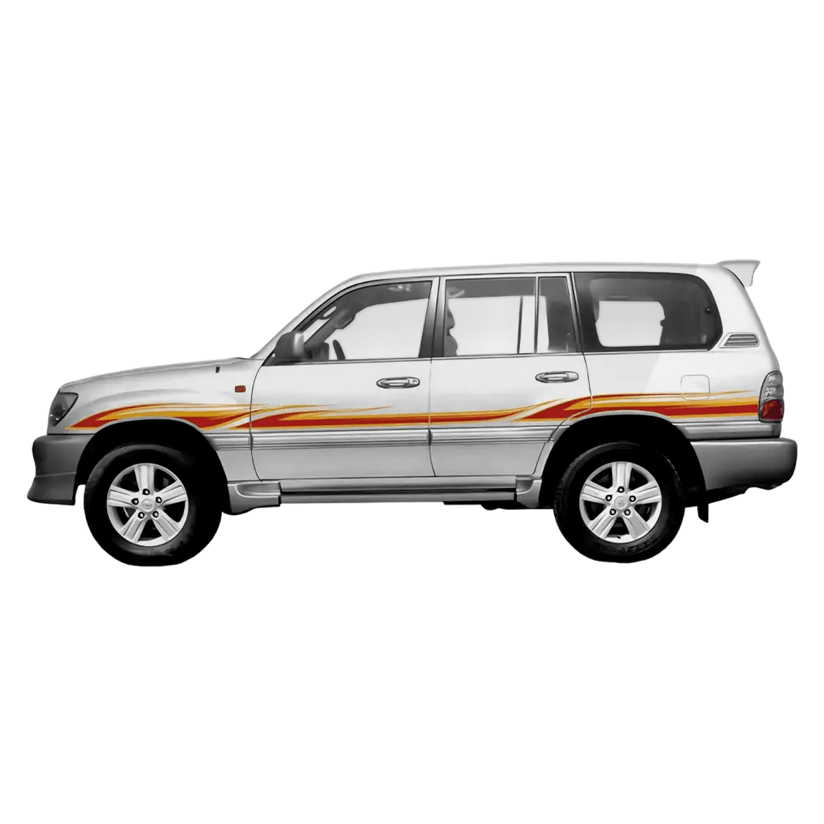 Toyota Land Cruiser 2005 GXR Sticker Decal Set