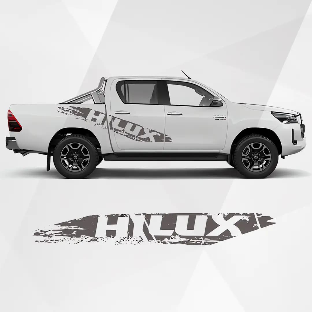 Toyota Hilux Revo TRD 2020 Body Sticker Vinyl Decal AM-TP-338