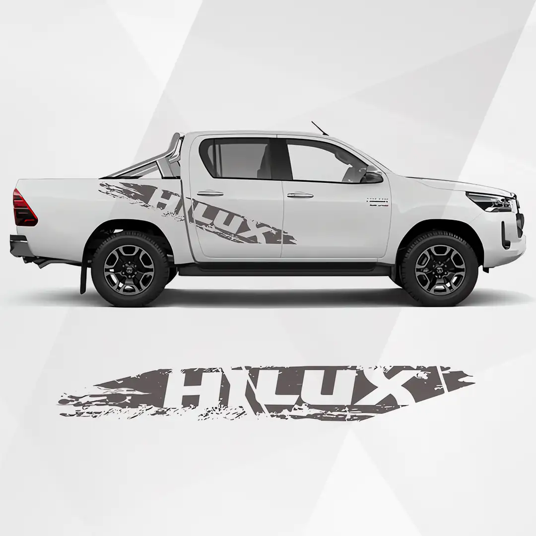 Toyota Hilux Revo TRD 2020 Body Sticker Vinyl Decal AM-TP-338