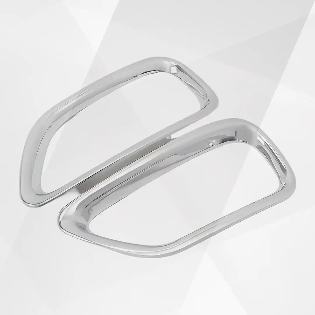 Nissan Patrol Y62 Rear Bumper Fog Light Chrome Cover Trim 2016-2018