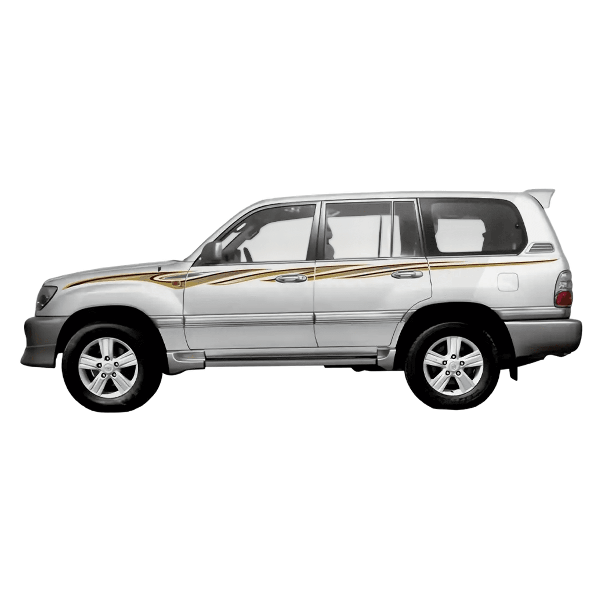 Toyota Land Cruiser 2006 VXR Sticker Decal Set