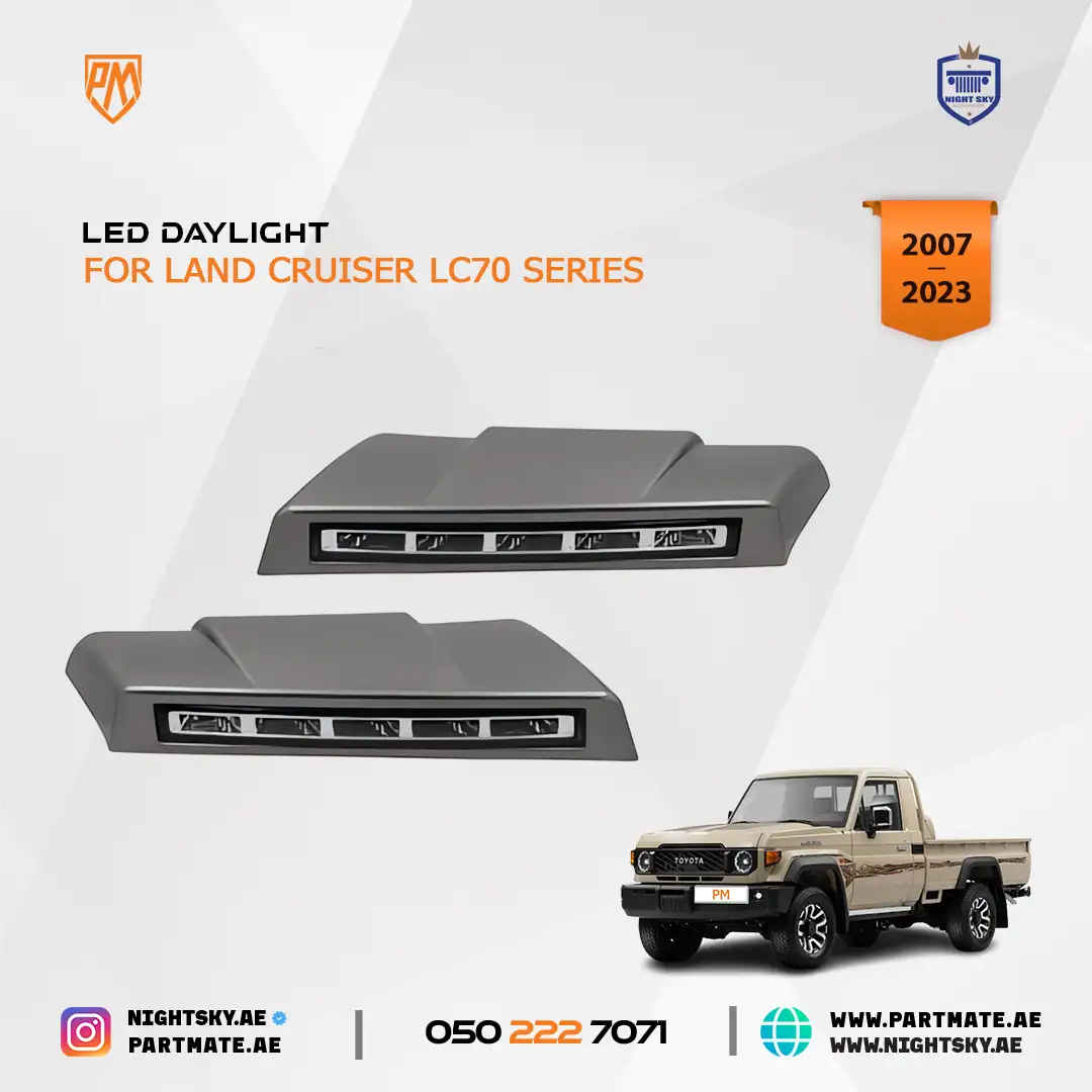 Toyota Land Cruiser Pickup LED Fog Light Set 2011-2016