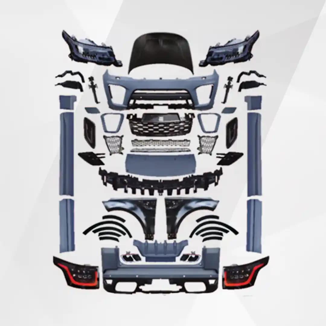 Range Rover Sport L494 Body Kit Conversion (2014–2017 → 2018–2022) – SVR Facelift Upgrade With Carbon Fiber Hood