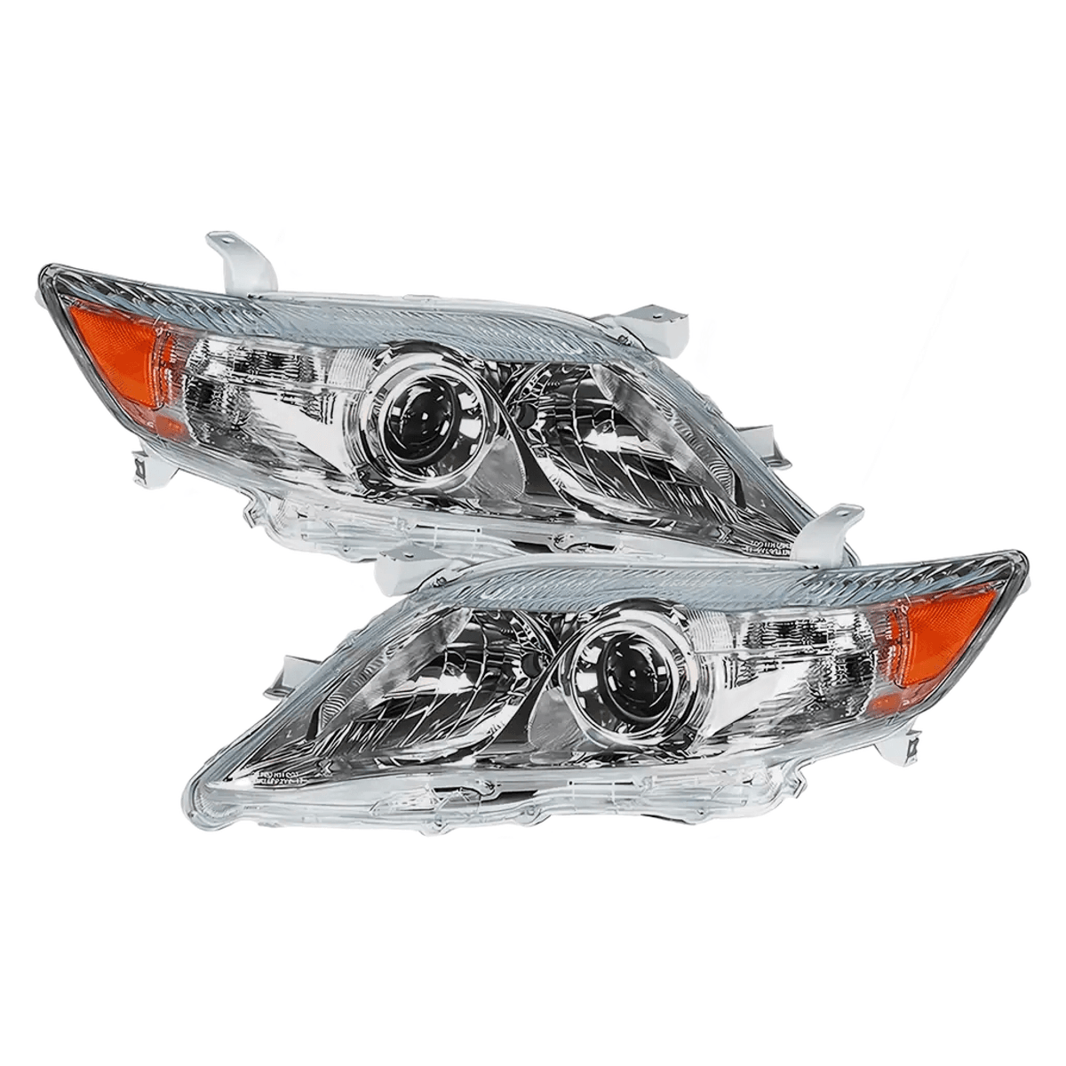 Toyota Camry Projector Headlight Assembly Pair 2010-2011 Driver & Passenger Side