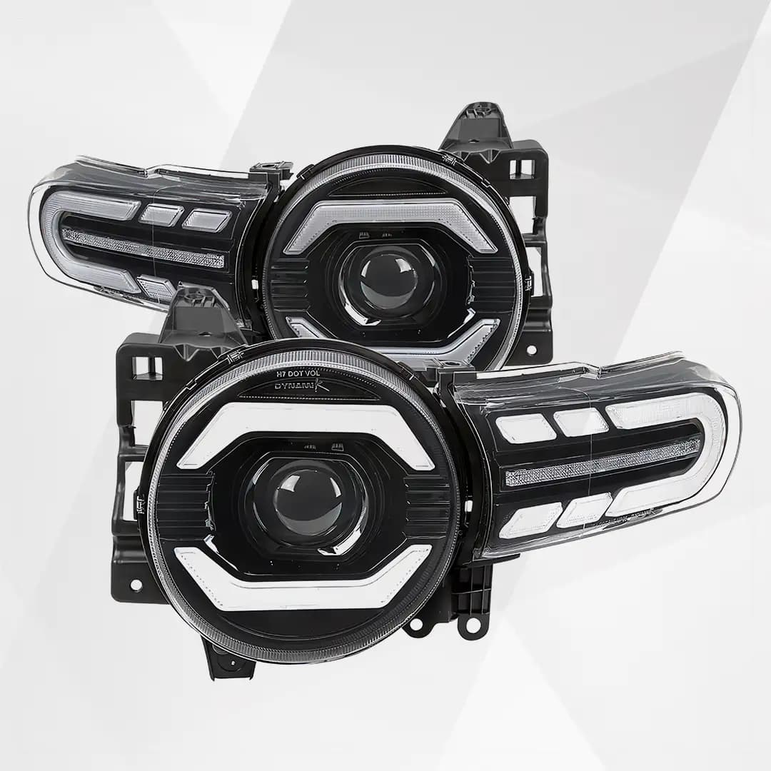 Toyota FJ Cruiser 2007+ Sequential LED Headlights