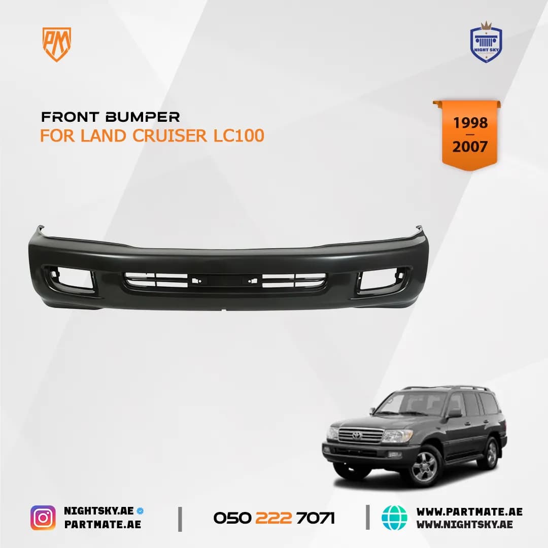 Front Bumper for Toyota Land Cruiser LC100 (2003–2007)