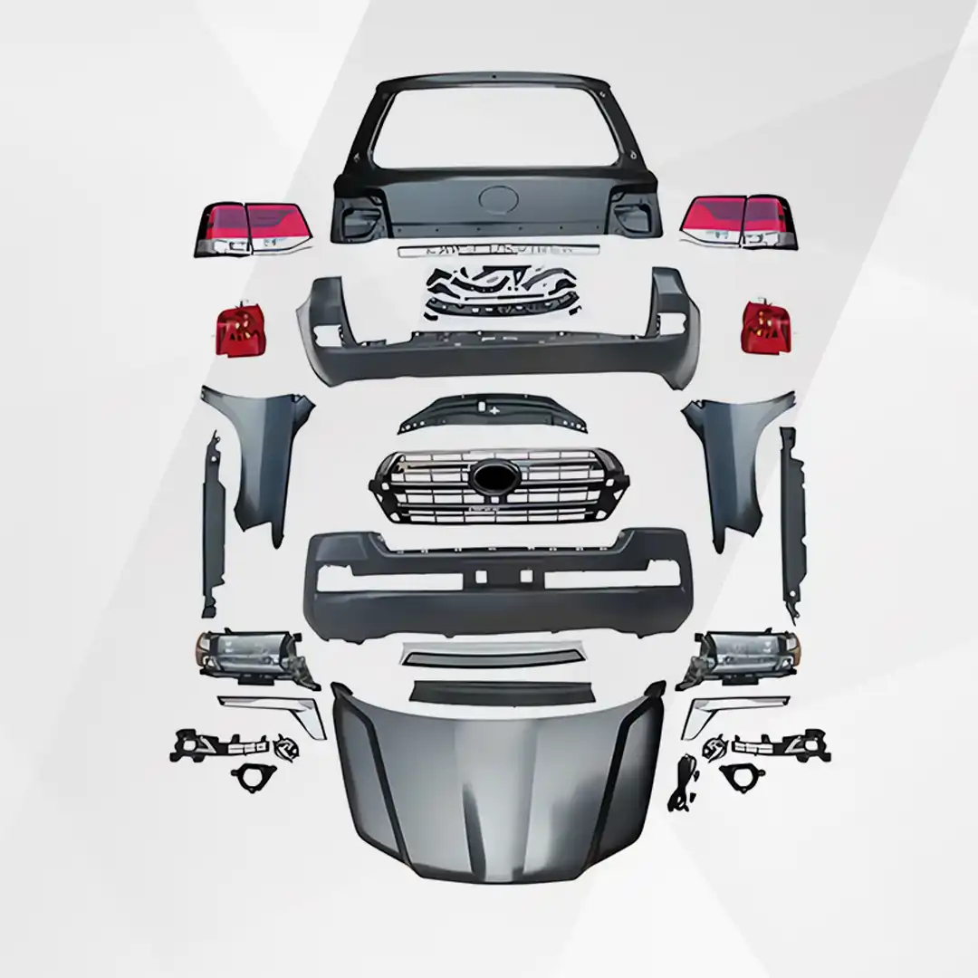 Toyota Land Cruiser LC200 2008-2015 Exterior Upgrade Kit to LC200 2021 Style