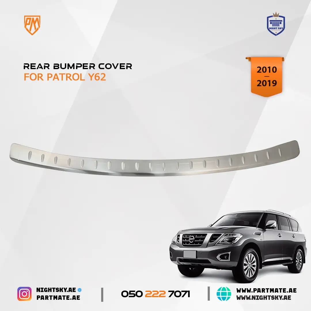 REAR BUMPER COVER for NISSAN PATROL Y62 2010