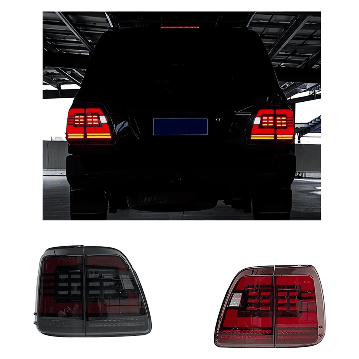 Toyota Land Cruiser LC100 2006-2007 LED Tail Lights