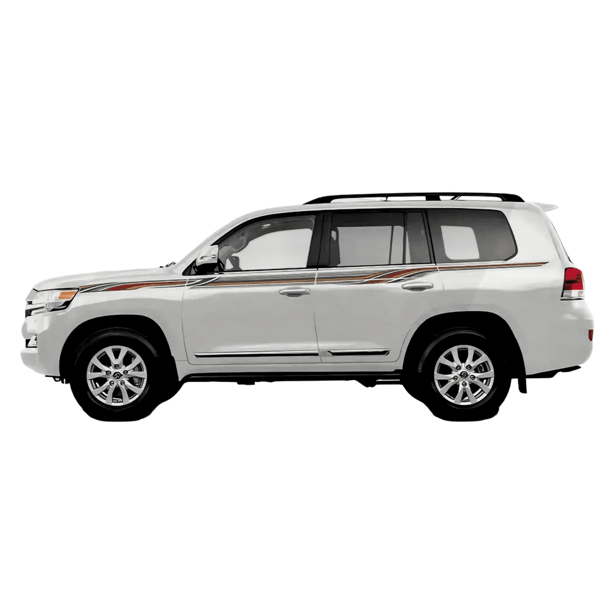 Toyota Land Cruiser LC200 GXR Side Stripes 2017