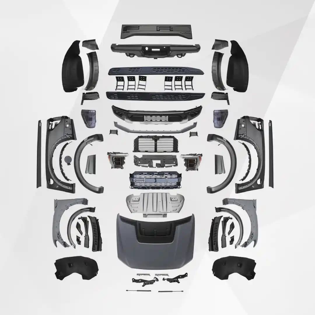 Ford F-150 to Raptor Conversion Kit (2018–2020 → 2022) – Upgrade w Lights