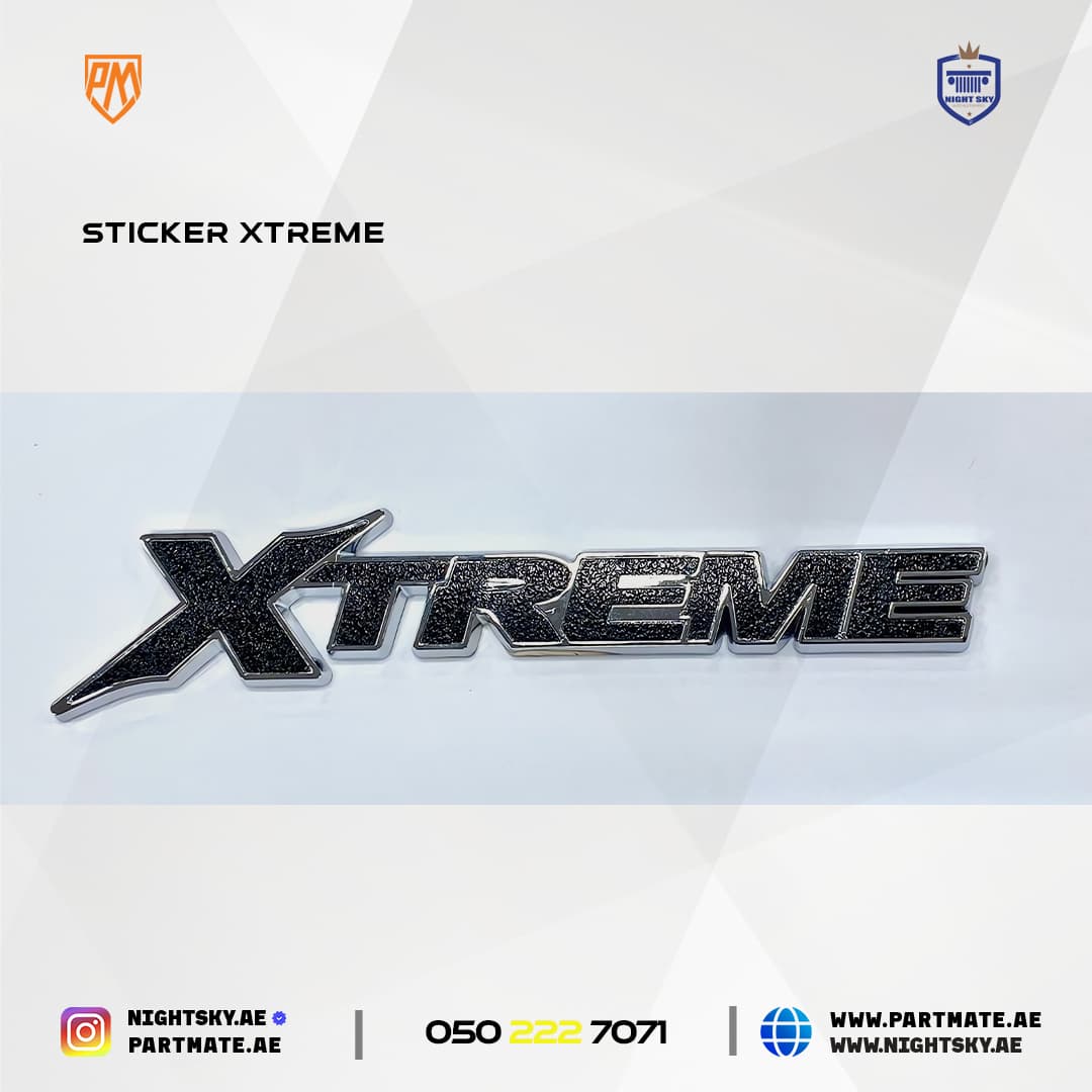 Xtreme Car Sticker Universal Exterior Decal