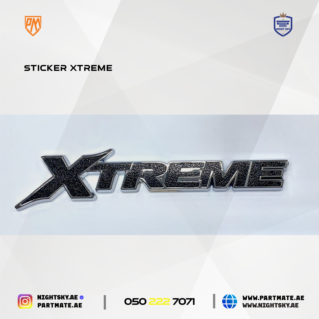Xtreme Car Sticker Universal Exterior Decal