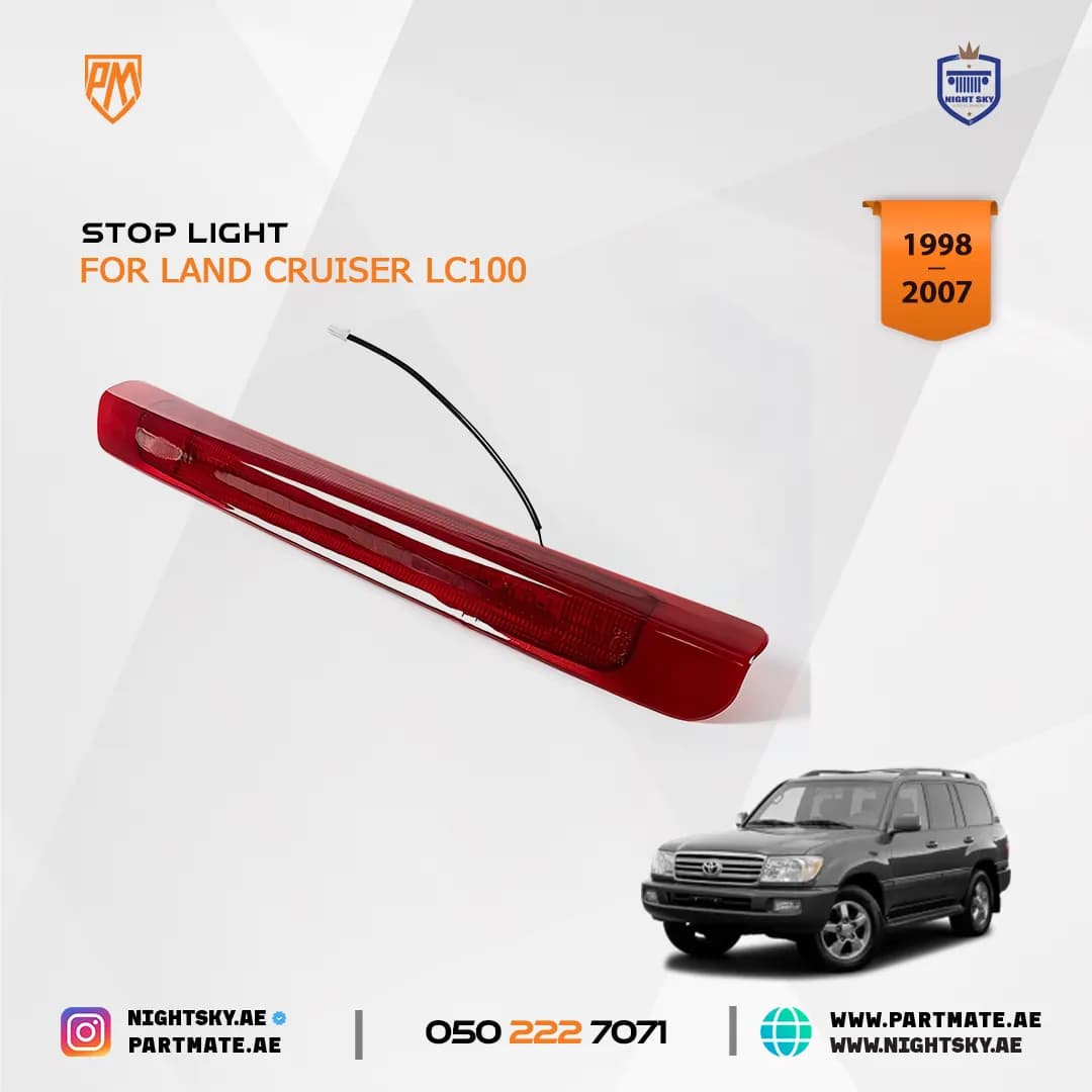 Toyota Land Cruiser / Lexus LX470 LED Third Brake Light (1998–2007) – Rear Trunk Stop Lamp