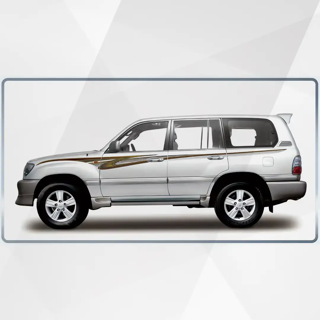 Toyota Land Cruiser 2007 VXR Sticker Decal Set