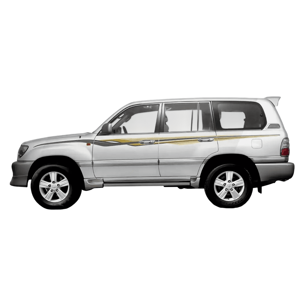 Toyota Land Cruiser 2005 VXR Sticker Decal Set