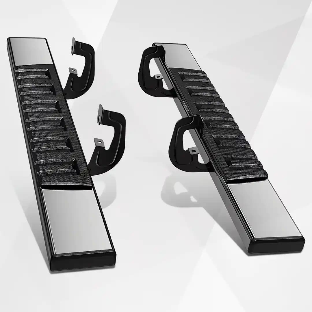 Chevy Silverado GMC Sierra Standard Cab Running Boards (2007–2019) – 6.75″ Wide Side Steps