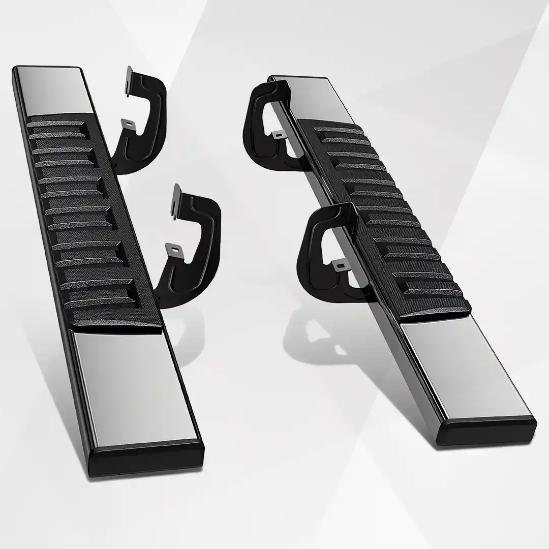 Chevy Silverado GMC Sierra Standard Cab Running Boards (2007–2019) – 6.75″ Wide Side Steps