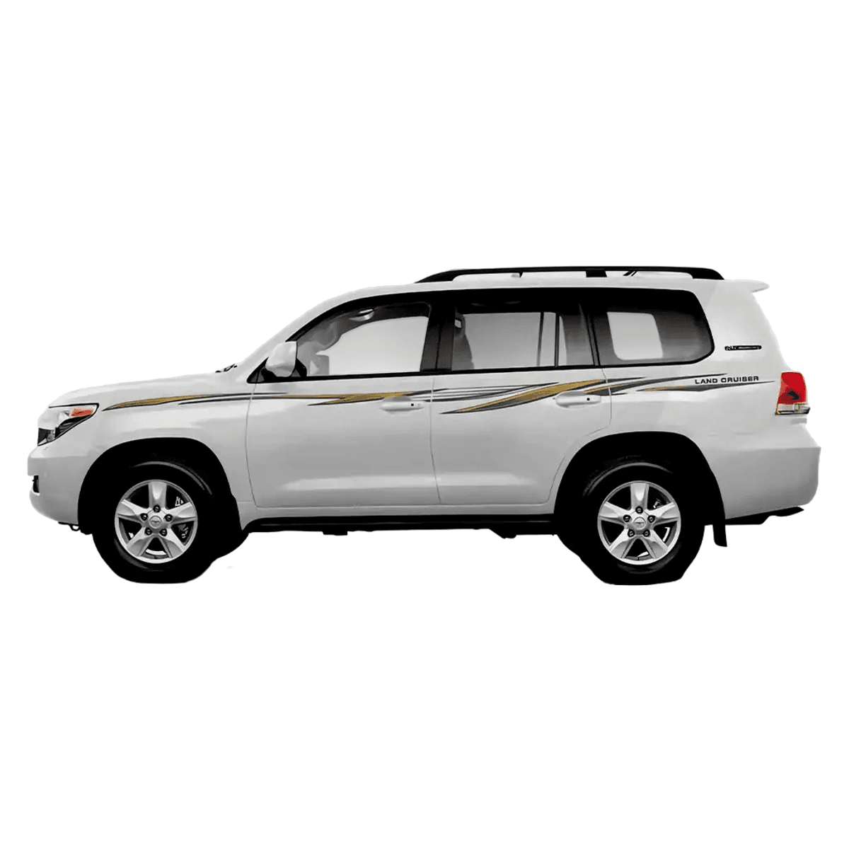 Toyota Land Cruiser 2011 VXR Sticker Decal Set