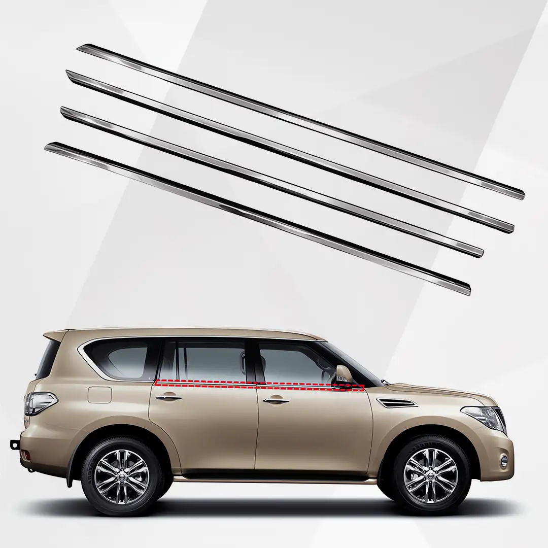Nissan Patrol Y62 Window Weatherstrip Belt Trim Seal Set