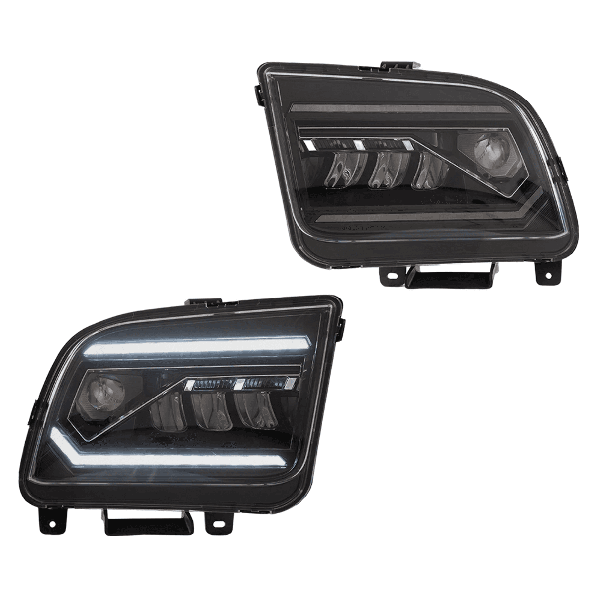VLAND LED Headlights for Ford Mustang S197 2005-2009