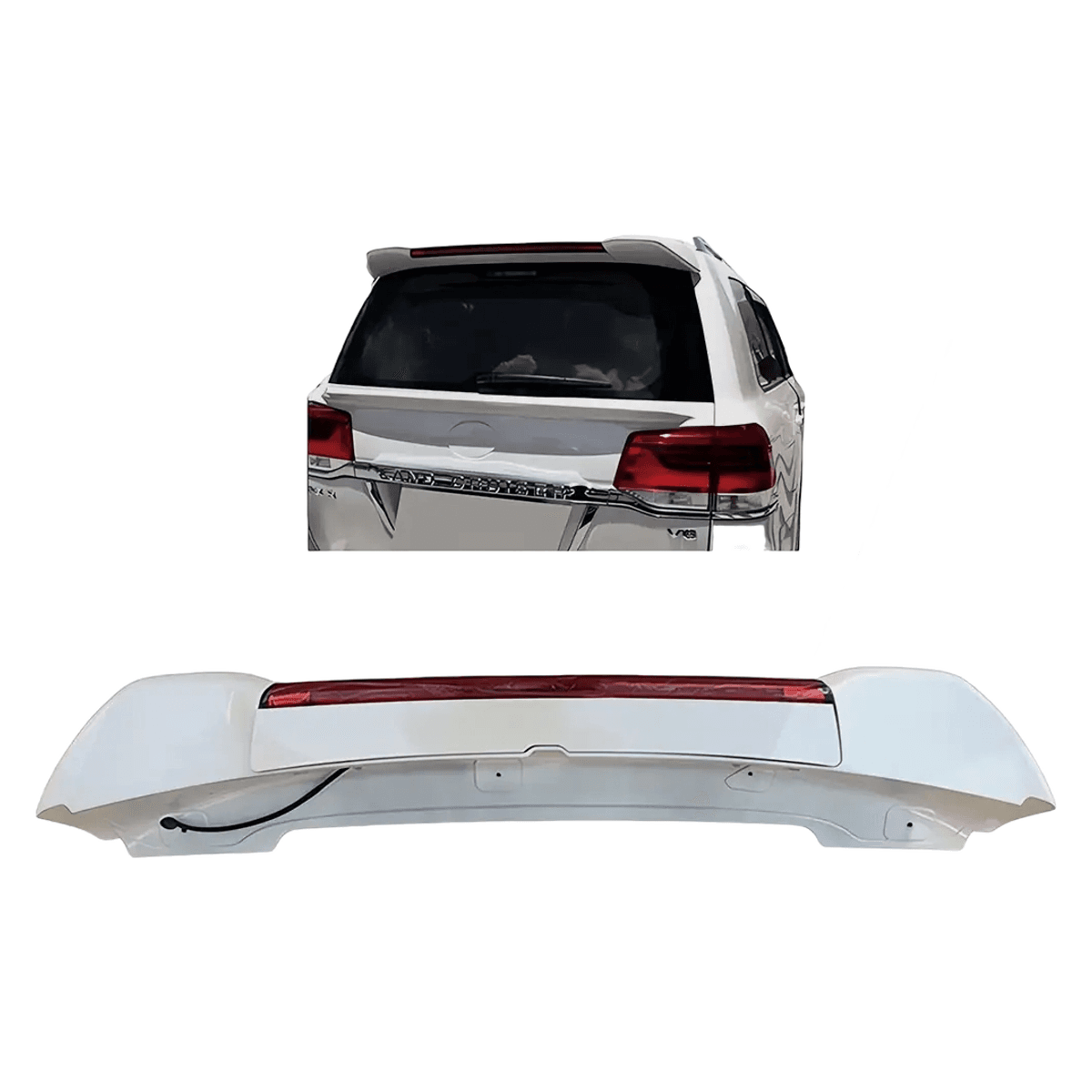 Toyota Land Cruiser FJ200 Rear Spoiler Wing 2016-2021