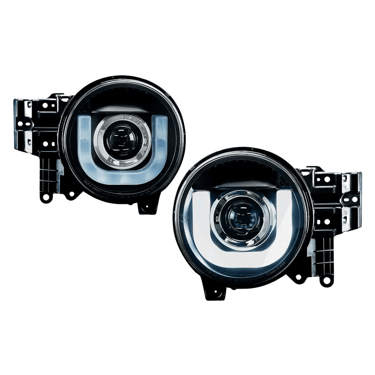 Toyota FJ Cruiser 2007-2014 Projector Headlights 3D DRL Black