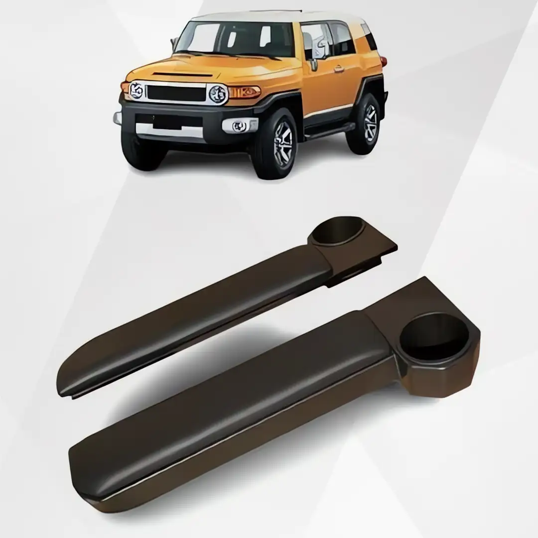 Toyota FJ Cruiser Universal Cup Holder & Armrest Black