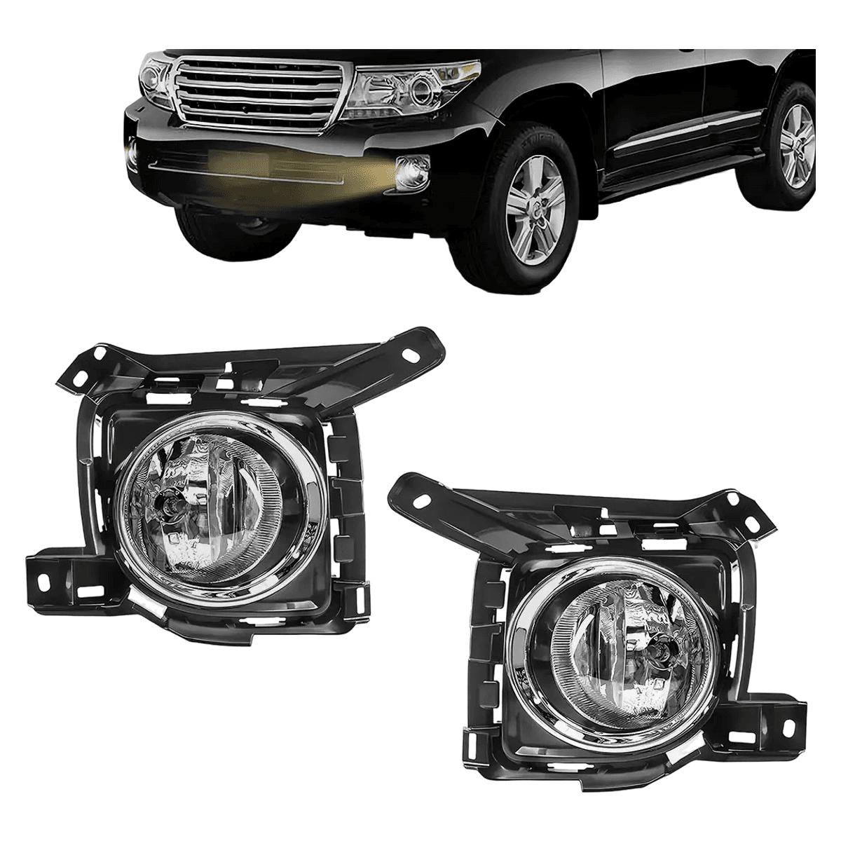 Toyota Land Cruiser FJ200 2012-2015 Front Fog Light Kit