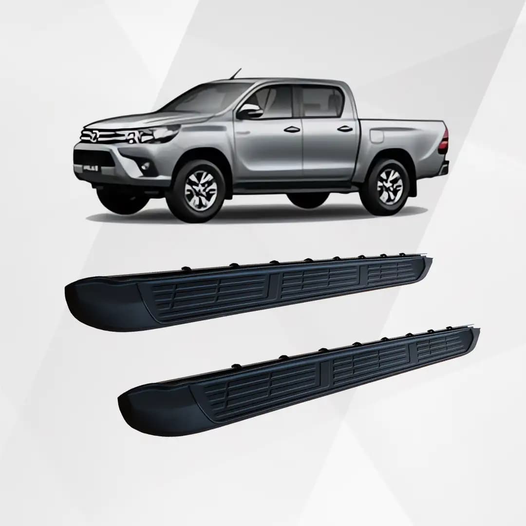 Toyota Hilux Revo Side Step Running Boards 2016-2023