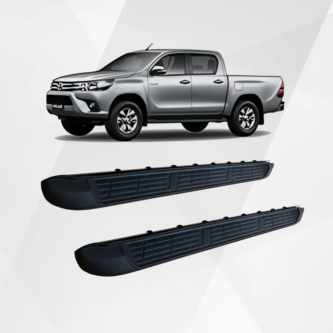 Toyota Hilux Revo Side Step Running Boards 2016-2023