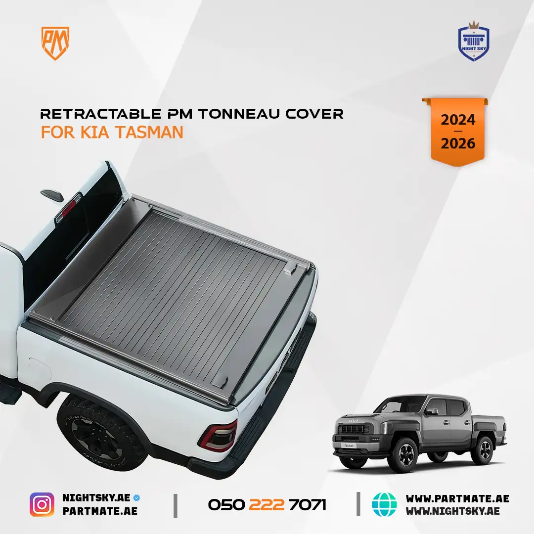 KIA Tasman Retractable PM Tonneau Cover 2024-2026