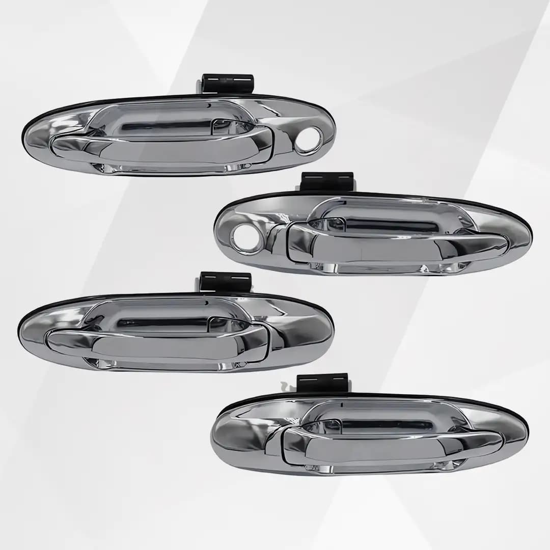 Toyota Land Cruiser LC100 Chrome Exterior Door Handle Set 1997-2007
