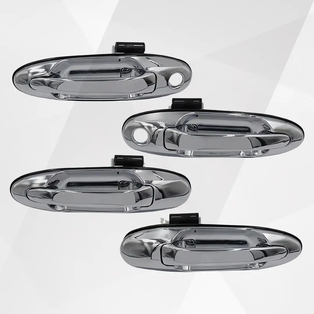 Toyota Land Cruiser LC100 Chrome Exterior Door Handle Set 1997-2007