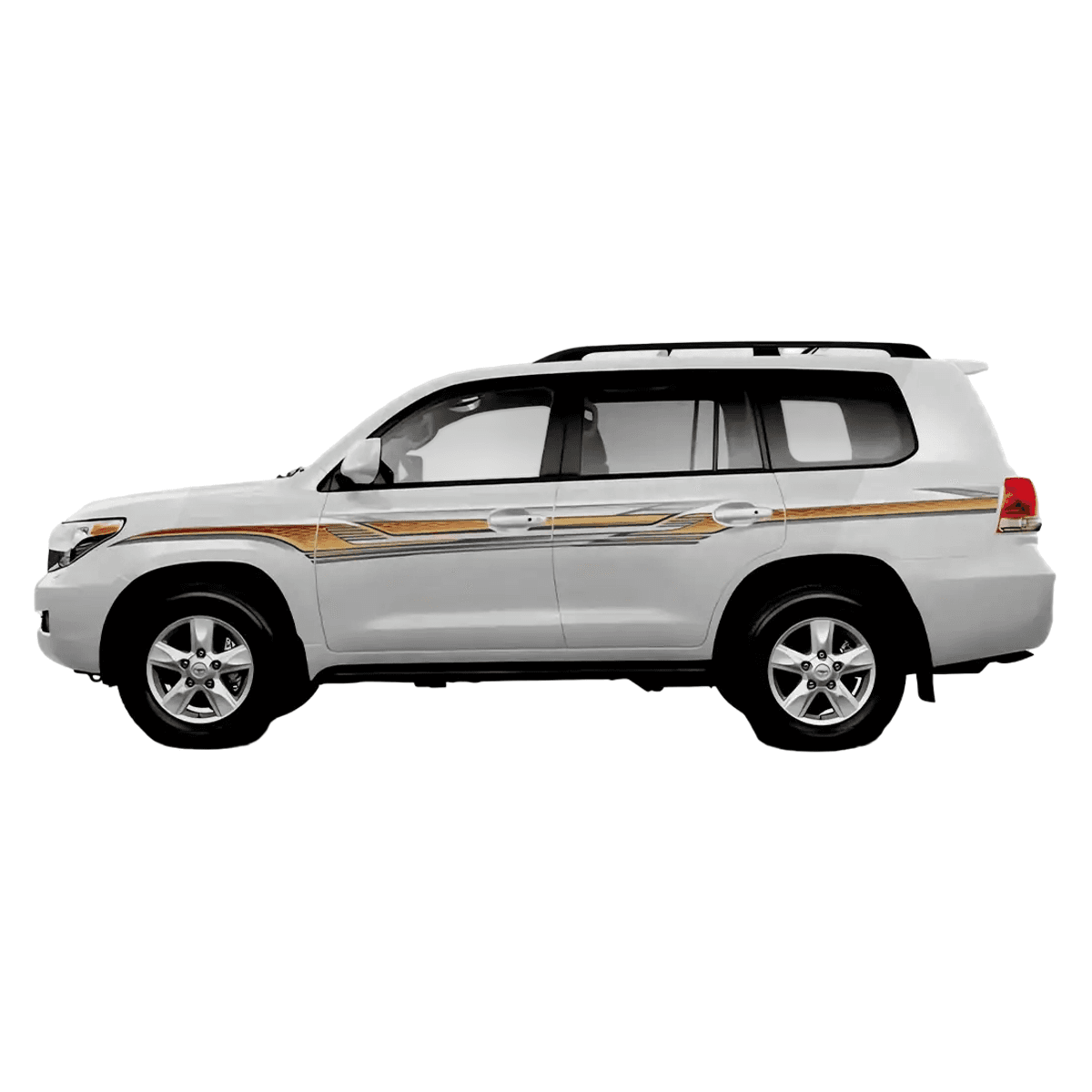 Toyota Land Cruiser 2008-2009 GXR Sticker Decal Set