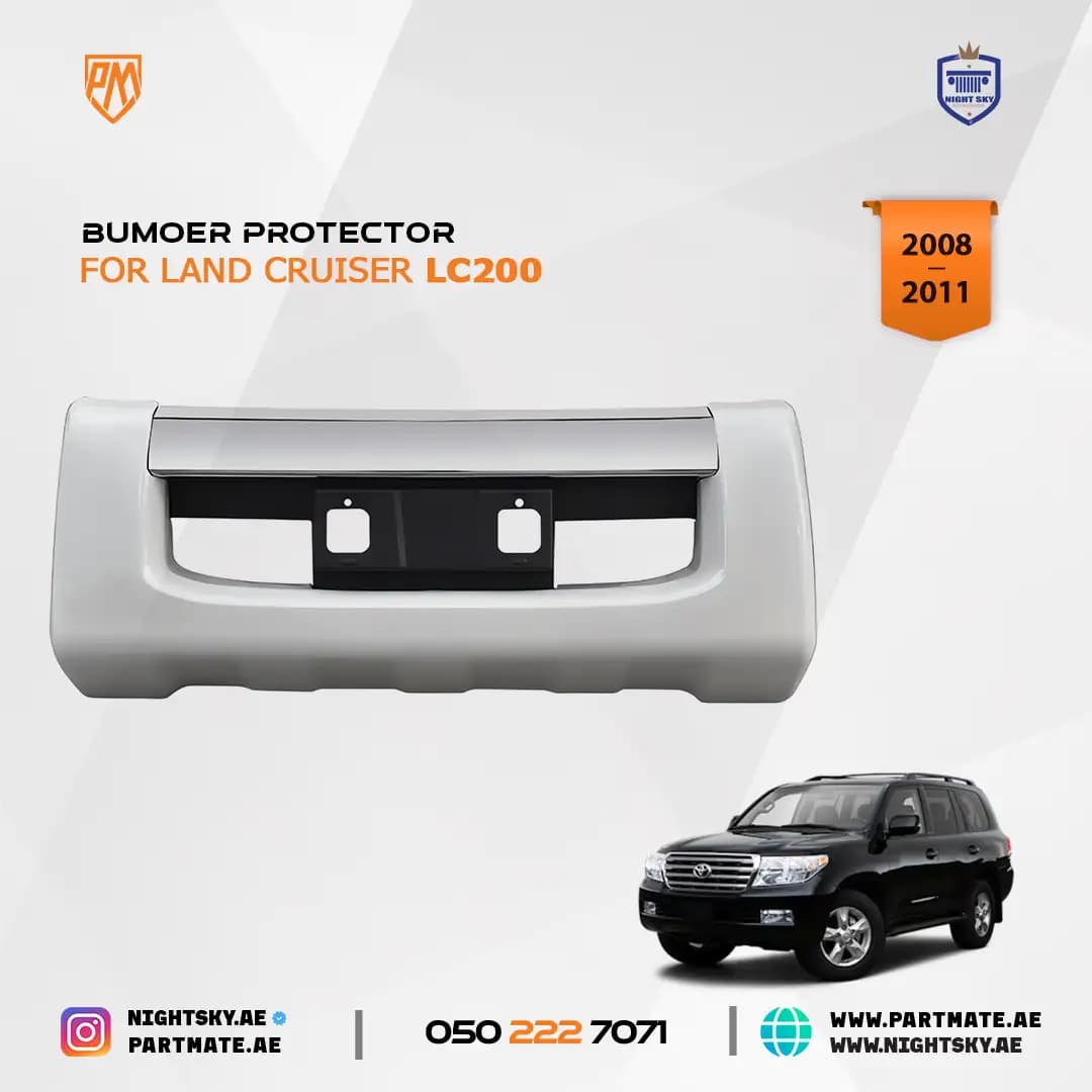 front bumper protector for toyota land cruiser 2008-2011