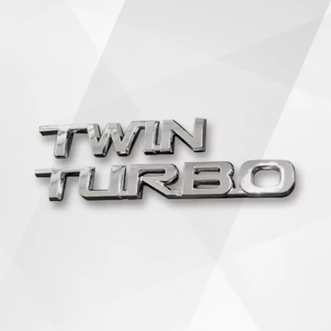 Toyota Land Cruiser 300 URJ300 Chrome Letter Emblem