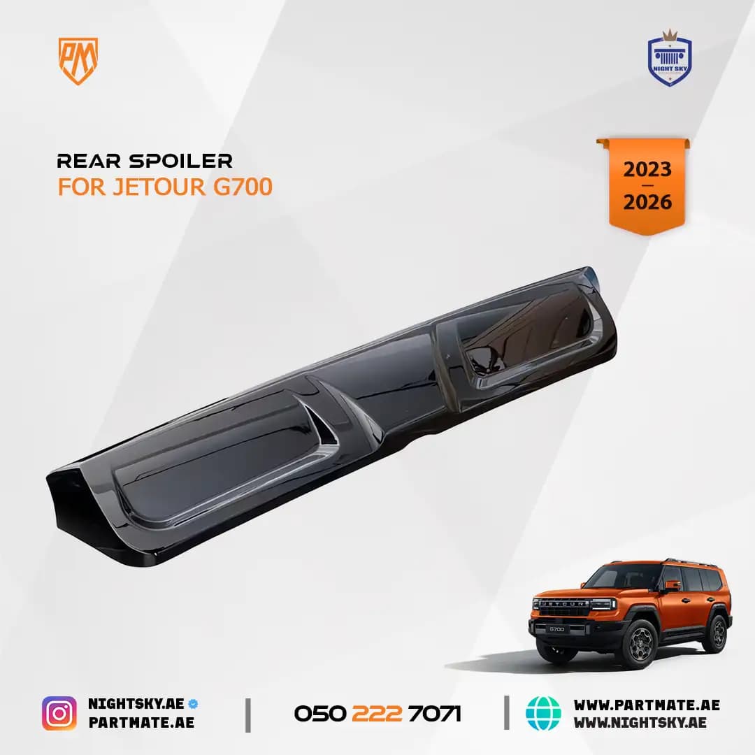 Jetour G700 Rear Spoiler