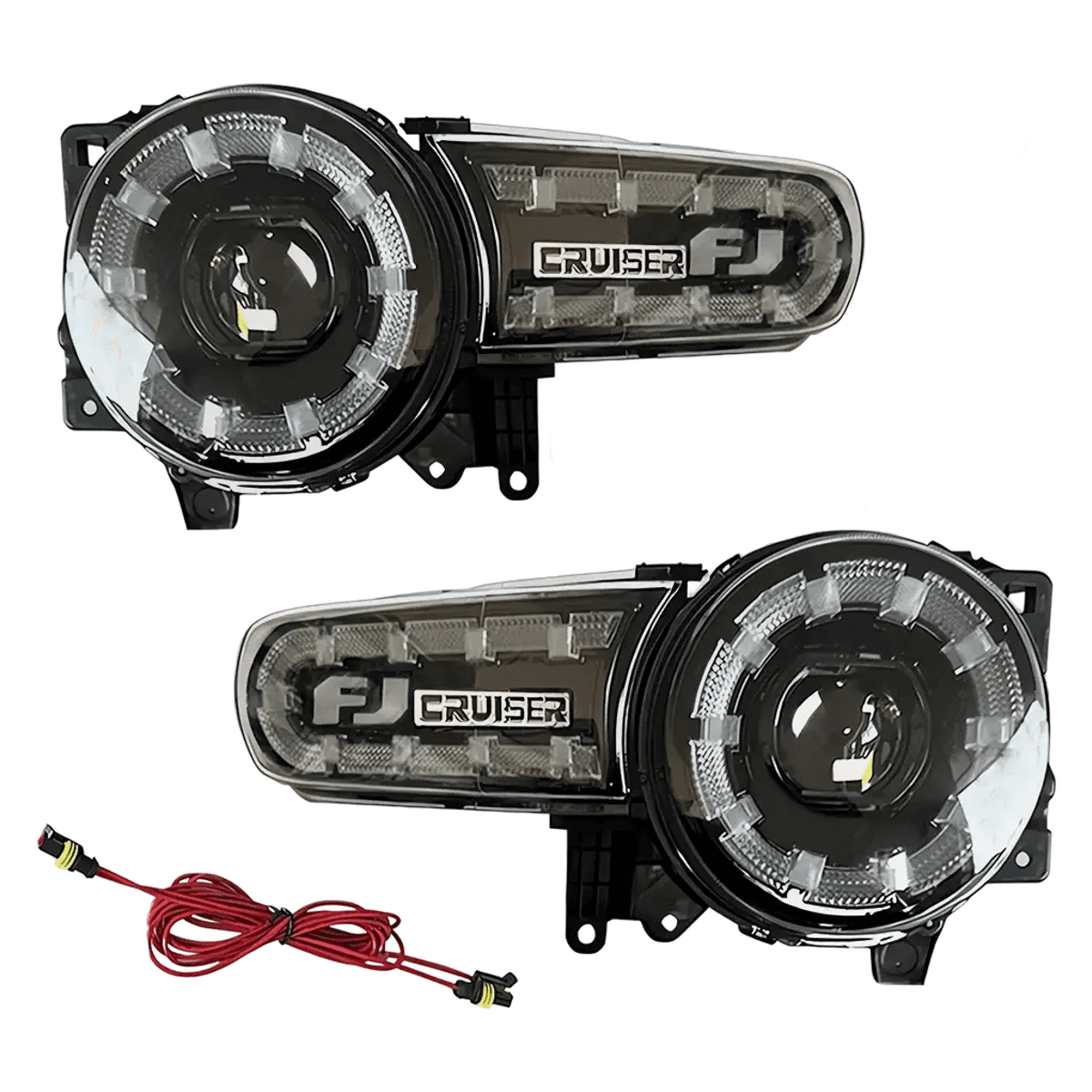 Toyota FJ Cruiser 2007-2014 Upgraded LED Headlights Sequential
