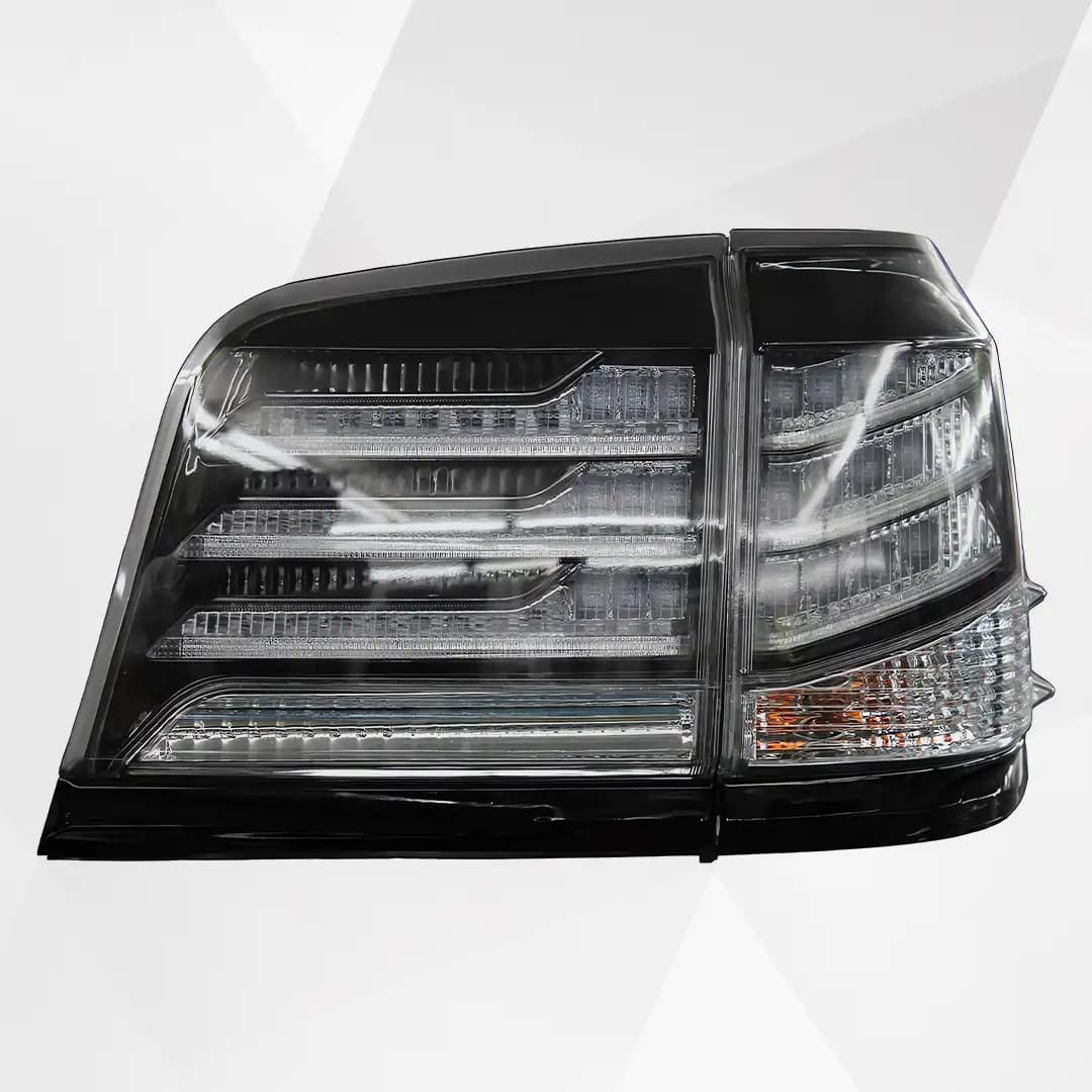 Lexus LX570 Smoke Tail Light Assembly Set 4PCS OEM Style 2013-2015