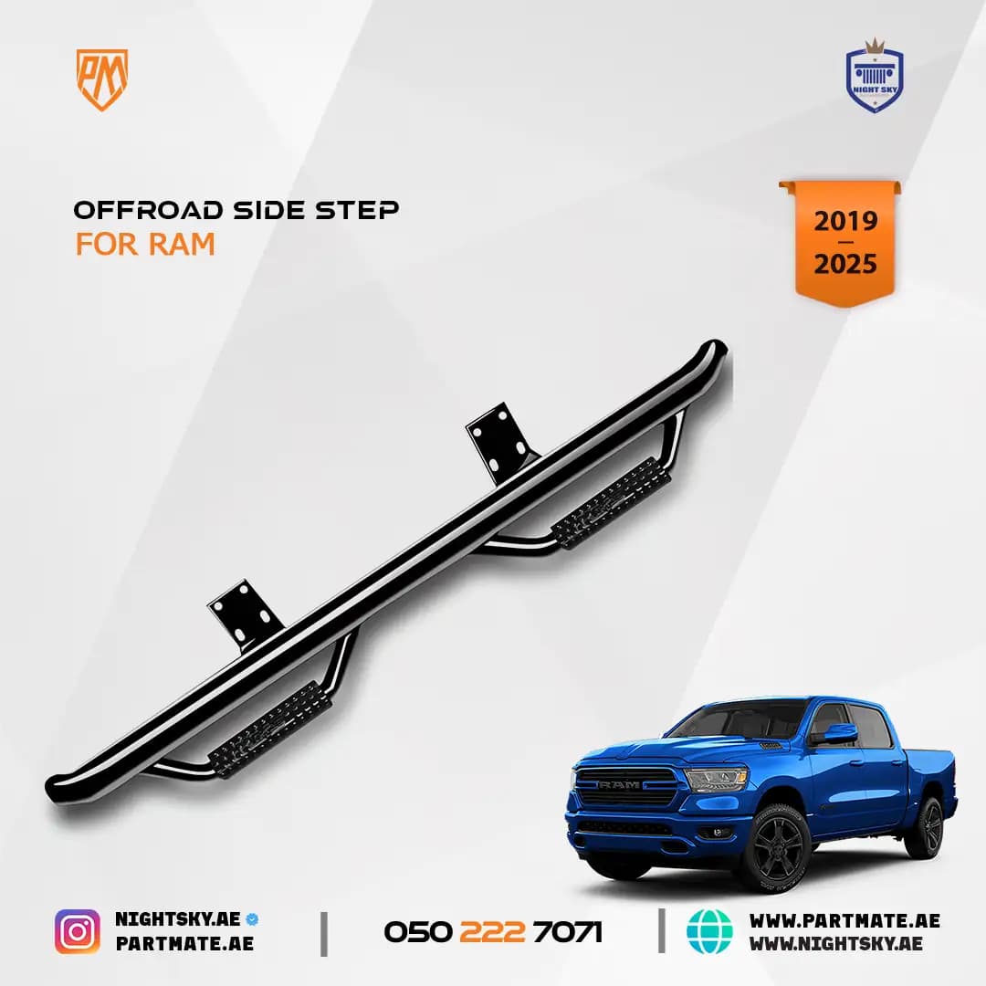 Dodge RAM Classic 2019-2025 Offroad Side Steps