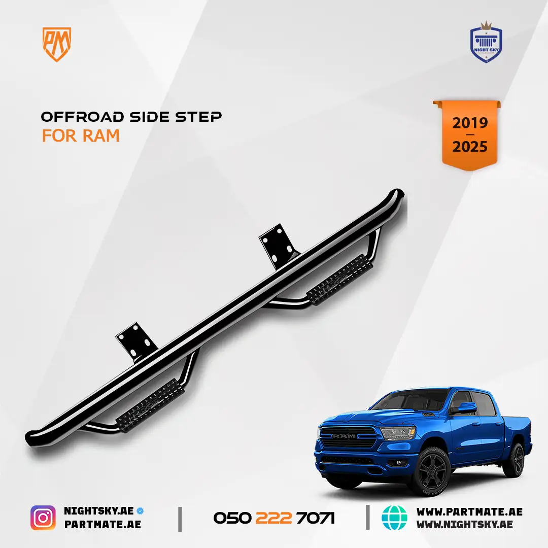 Dodge RAM Classic 2019-2025 Offroad Side Steps