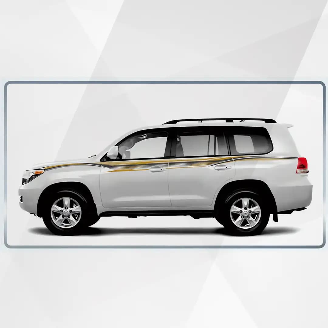Toyota Land Cruiser LC200 VXR Side Stripes 2014